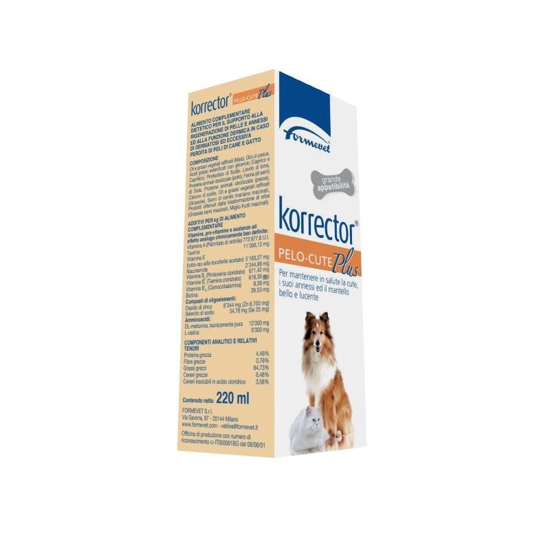 Korrector pelo cute plus 220 ml