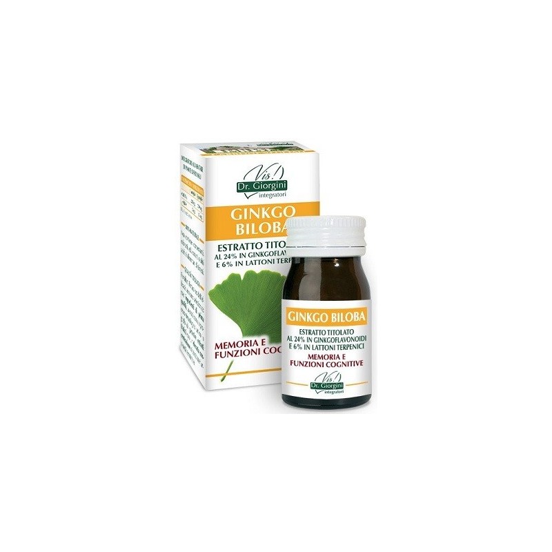 Ginkgo biloba estratto titolato 60 pastiglie