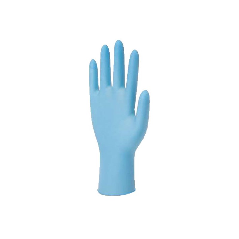 Guanto in nitrile senza polvere naturex 626 nitryl derm l 100 pezzi