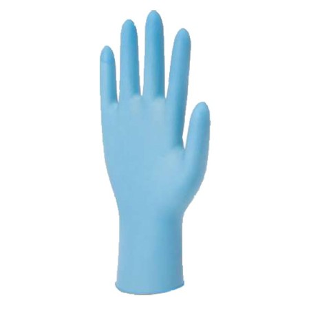 Guanto in nitrile senza polvere naturex 626 nitryl derm l 100 pezzi