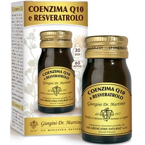 Coenzima q10 e resveratrolo 60 pastiglie