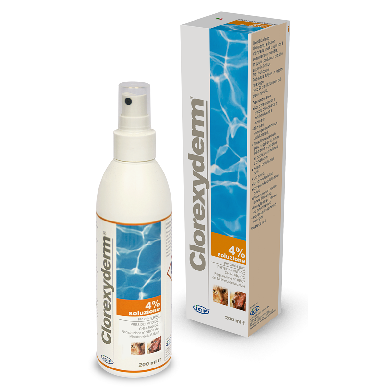 Clorexyderm soluzione 4% 200 ml Clorexyderm soluzione 4% 200 ml