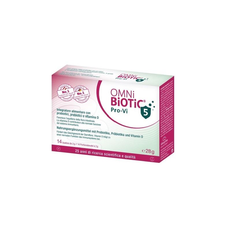 Omni biotic pro vi 5 14 bustine da 2 g Omni biotic pro vi 5 14 bustine da 2 g