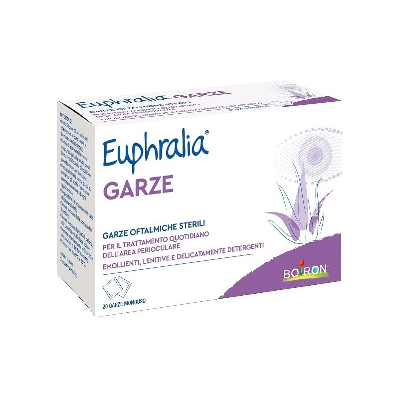 Euphralia garze oftalmiche monouso 20 pezzi Euphralia garze oftalmiche monouso 20 pezzi