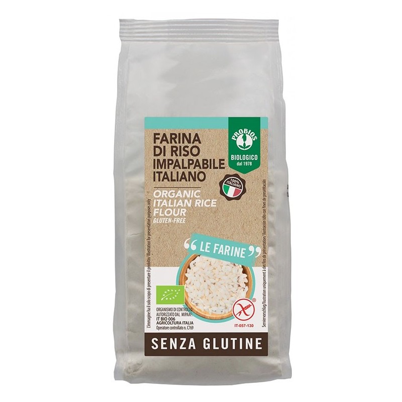 Farina di riso impalpabile 375 g Farina di riso impalpabile 375 g