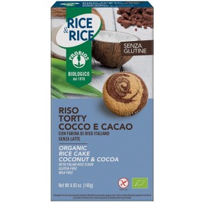 Probios riso torty cocco cacao 140 g