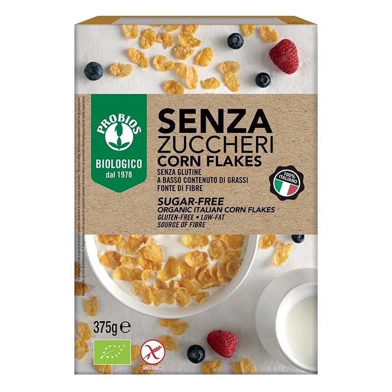 Corn flakes senza zuccheri 375 g Corn flakes senza zuccheri 375 g