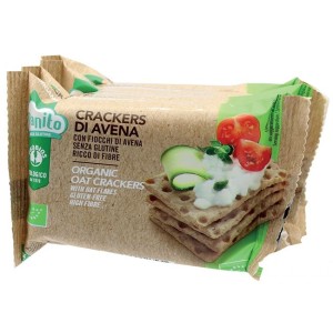 Probios bio crackers avena con fiocchi di avena 4 x 35 g