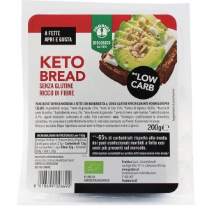 Probios keto bread senza glutine 200 g