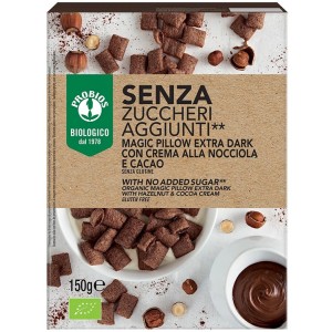Probios magic pillow extra dark senza zuccheri aggiunti 150g