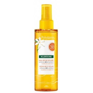 Klorane olio secco solare spf 30 corpo/capelli 200 ml