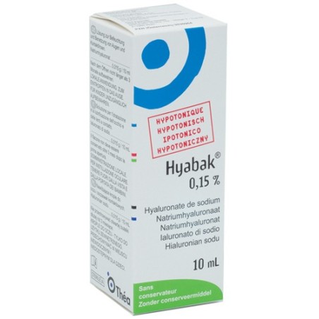 Hyabak 0,15% soluzione oftalmica 10 ml