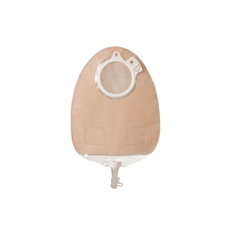 Sacca per urostomia con multichamber trasparente sistema a 2pezzi sensura click 50 mm maxi 480 ml 30 pezzi