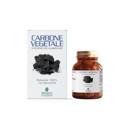 Carbone vegetale 100 compresse