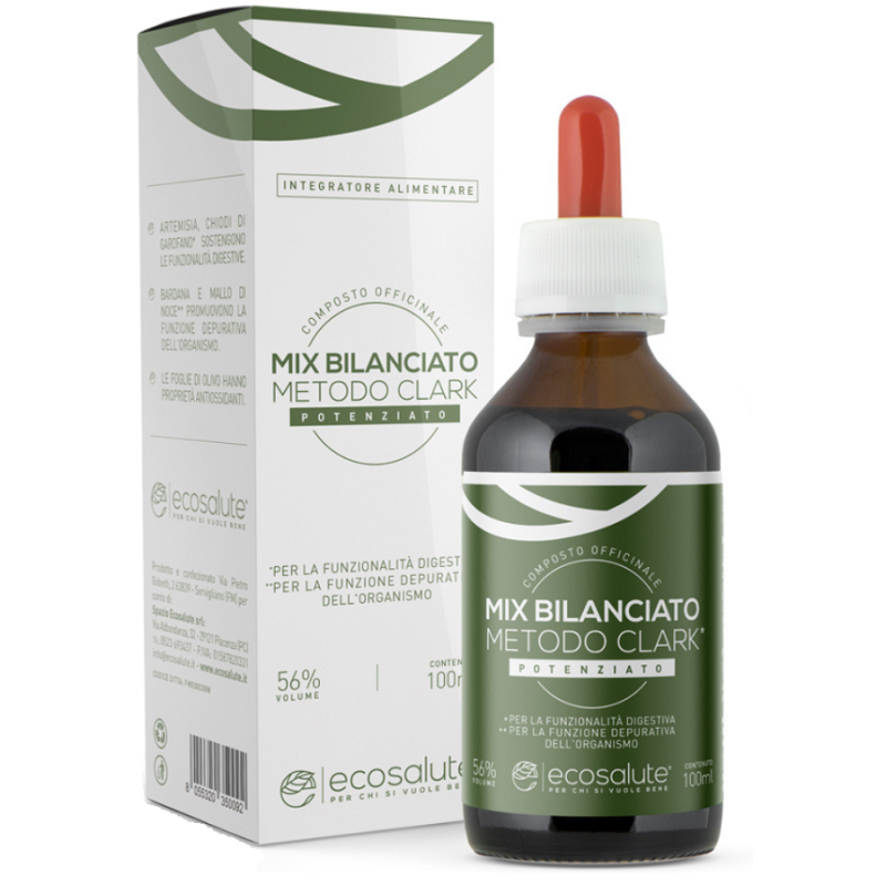 Mix bilanciato clark composto officinale 100 ml Mix bilanciato clark composto officinale 100 ml