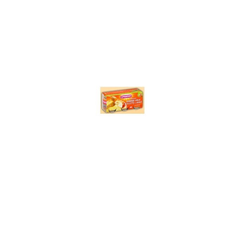 Plasmon omogeneizzato banana/mela/biscotti/miele 120 g x 3 pezzi Plasmon omogeneizzato banana/mela/biscotti/miele 120 g x 3 pezzi