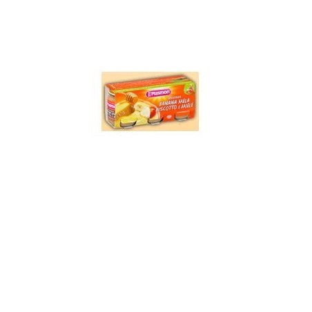 Plasmon omogeneizzato banana/mela/biscotti/miele 120 g x 3 pezzi Plasmon omogeneizzato banana/mela/biscotti/miele 120 g x 3 pezzi