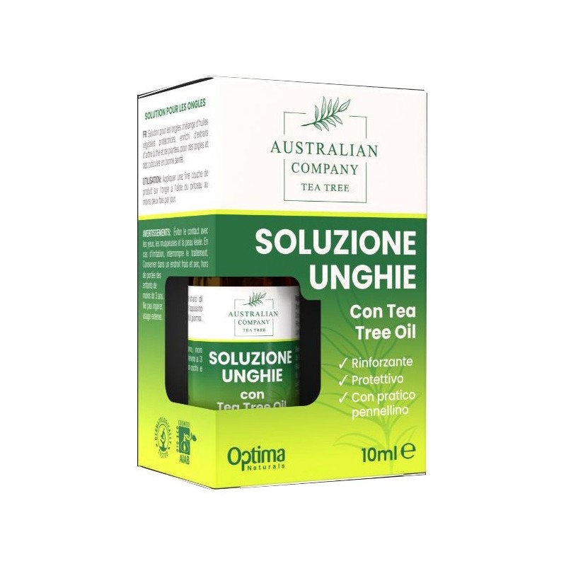 Australian tea tree soluzione unghie 10 ml Australian tea tree soluzione unghie 10 ml