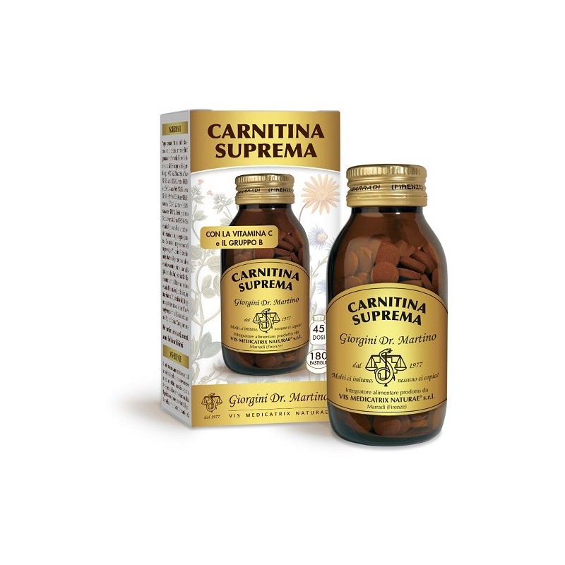 Carnitina suprema 180 pastiglie 90 g Carnitina suprema 180 pastiglie 90 g
