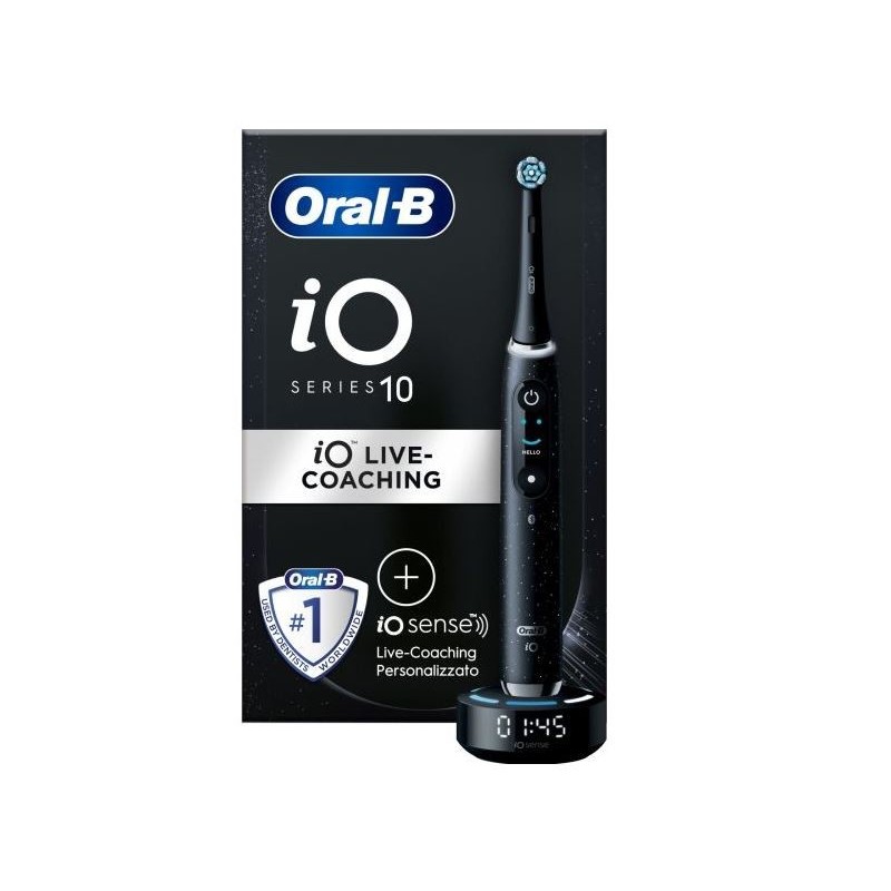 Oral-b io 10 black spazzolino elettrico