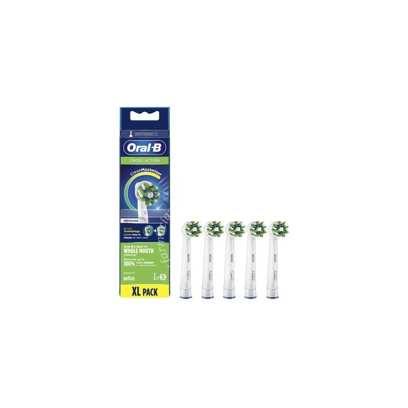 Oralb power refill eb50 crossaction 5 pezzi