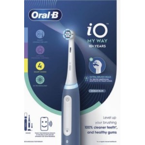 Oralb spazzolino power io4 teens blue