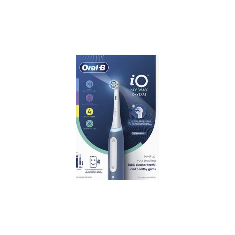 Oralb spazzolino power io4 teens blue