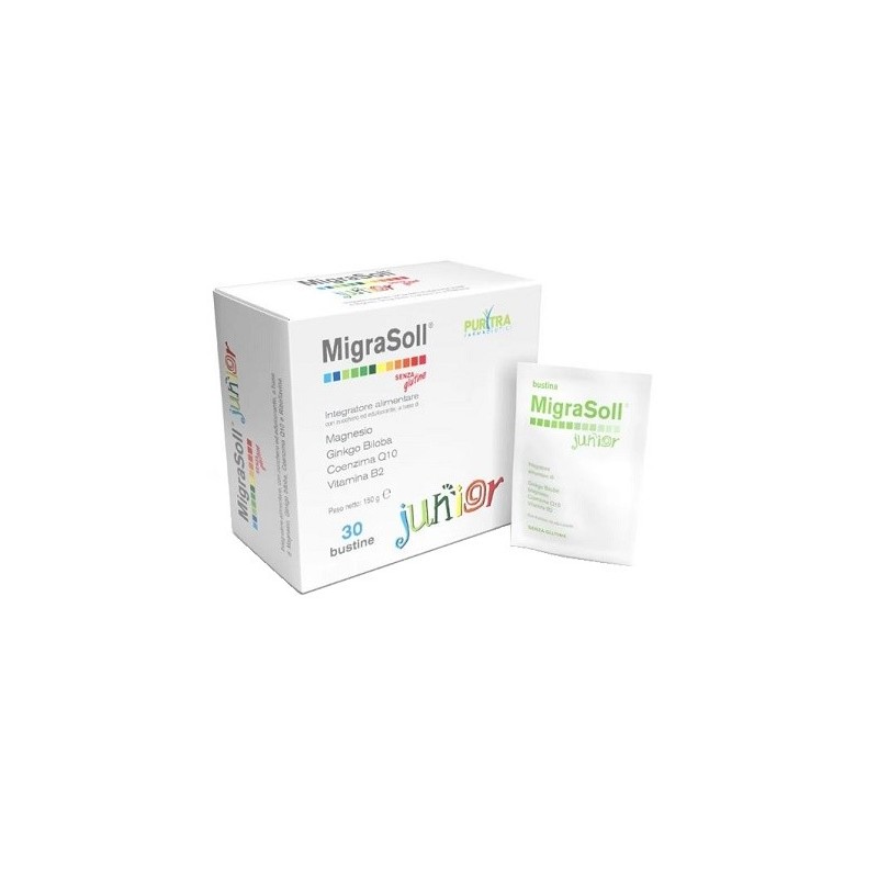 Migrasoll junior astuccio 30 buste Migrasoll junior astuccio 30 buste