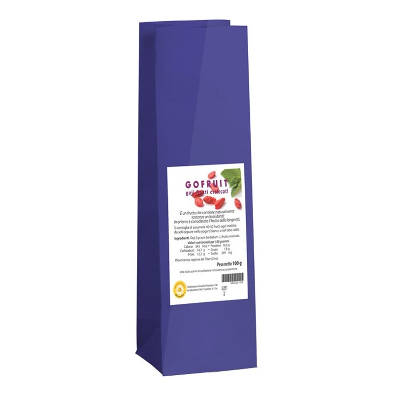 Gofruit goji frutti essiccati 100 g