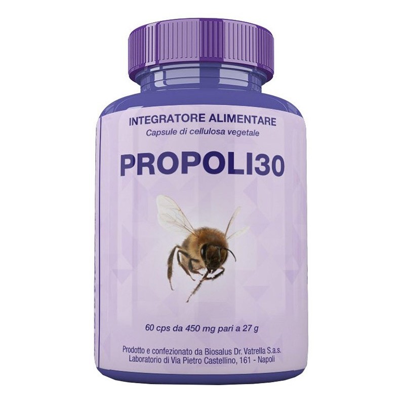Propoli30 60 capsule 27 grammi Propoli30 60 capsule 27 grammi