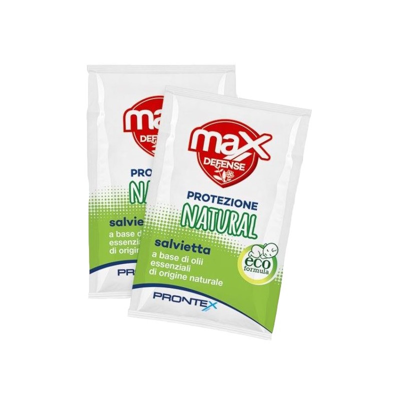 Prontex max defense salviettine natural 6 pezzi