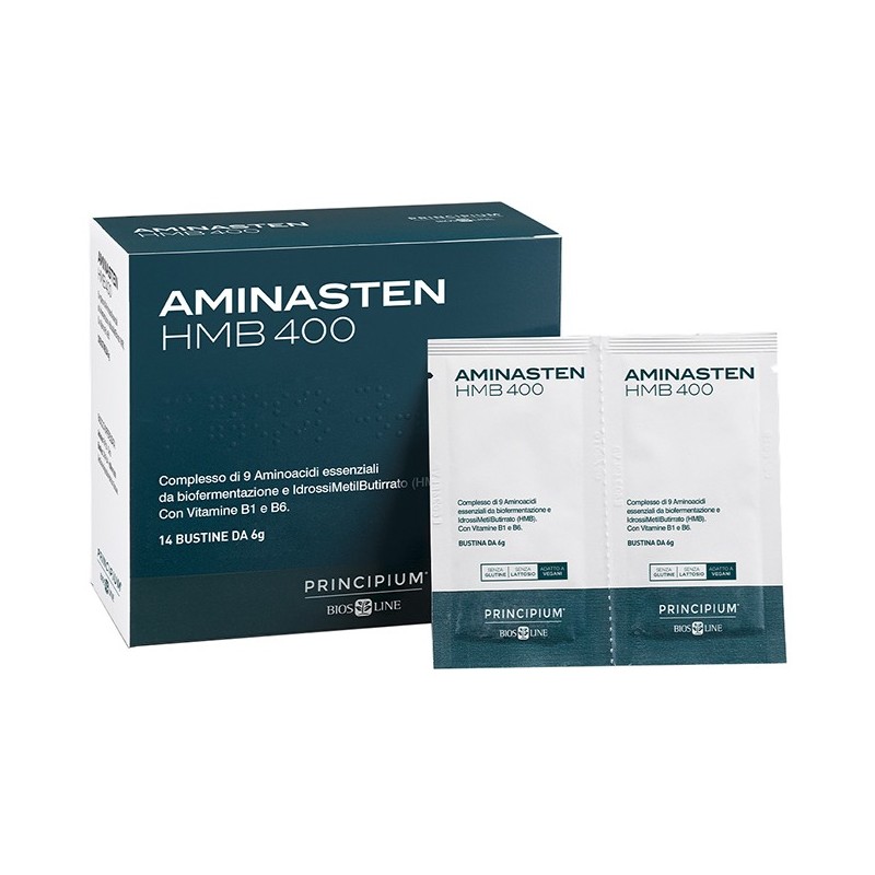Principium aminasten hmb400 14 bustine 6 g