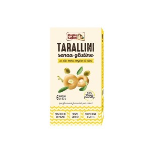 Foralle tarallini senza glutine con olio extra vergine d'oliva 100 g