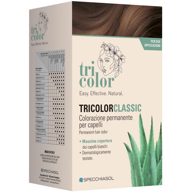 Tricolor classic 7,71 tabacco 2 tubi 50 ml + 2 shaker 50 ml+ 4 bustine 8 ml