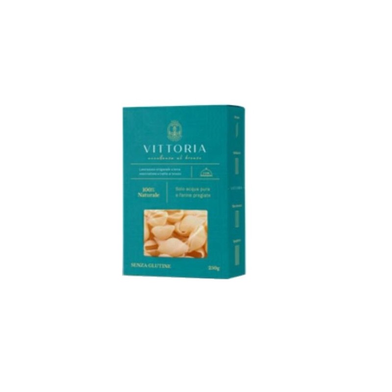 Vittoria conchiglioni senza glutine 250 g Vittoria conchiglioni senza glutine 250 g
