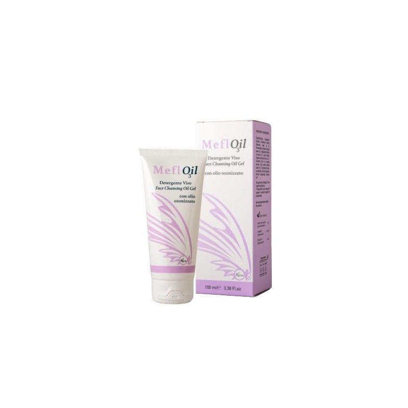 Mefloil olio gel detergente viso olio oliva ozonizzato 100 ml Mefloil olio gel detergente viso olio oliva ozonizzato 100 ml