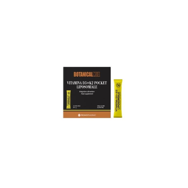 Vitamina d3+k2 liposomiale pocket 20 stick