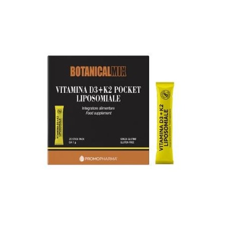 Vitamina d3+k2 liposomiale pocket 20 stick