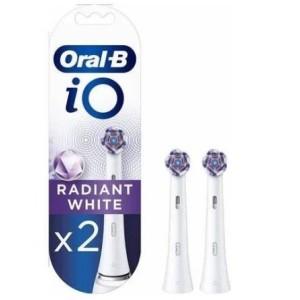 Oralb power refill io radiant white 2 pezzi