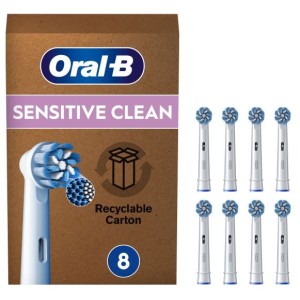 Oralb power refill eb60 sensitive 8 pezzi