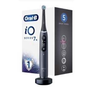 Oral-b io 7 black spazzolino elettrico + 2 refill