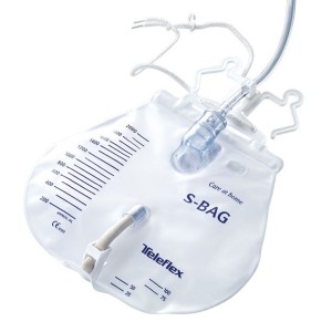 Sacca di drenaggio letto per incontinenza 2000ml in pvc convalvola di non ritorno e scarico sterile gocciolatoio filtroad aria c