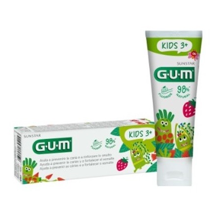 Gum kids monster 3/6 dentifricio bimbi 50 ml