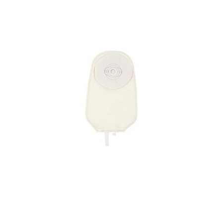 Sacca urostomia stanrd opaca con barriera protettiva in stomahesive valvola antireflusso e rivestimento in tessuto esteem uro 13