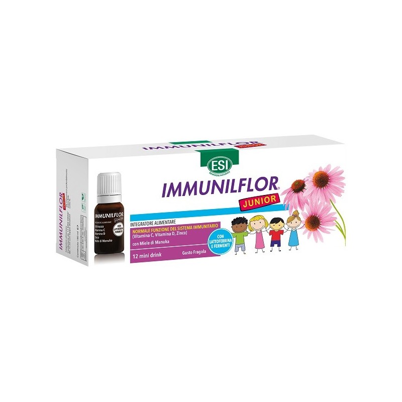 Esi immunilflor junior 12 flaconcini mini drink
