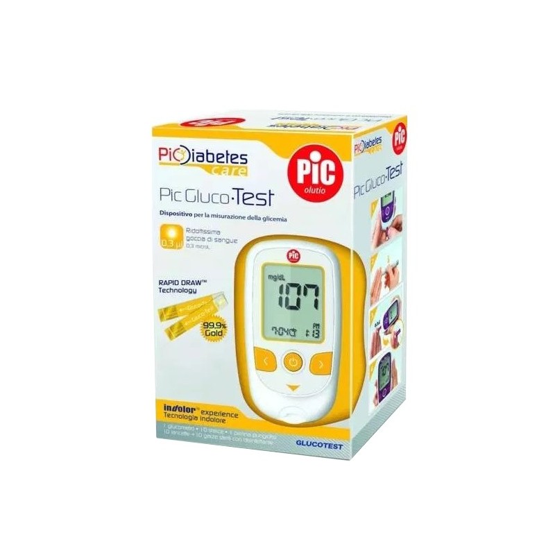 Pic kit gluco glucotest diar Pic kit gluco glucotest diar