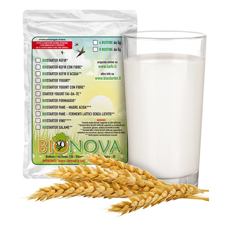 Biostarter per kefir 4 x 5 g