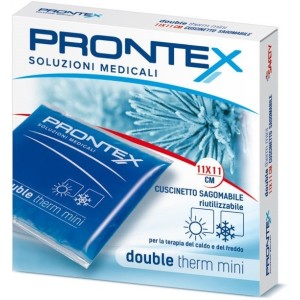 Prontex cuscinetto in gel riutilizzabile double therm 11x11cm