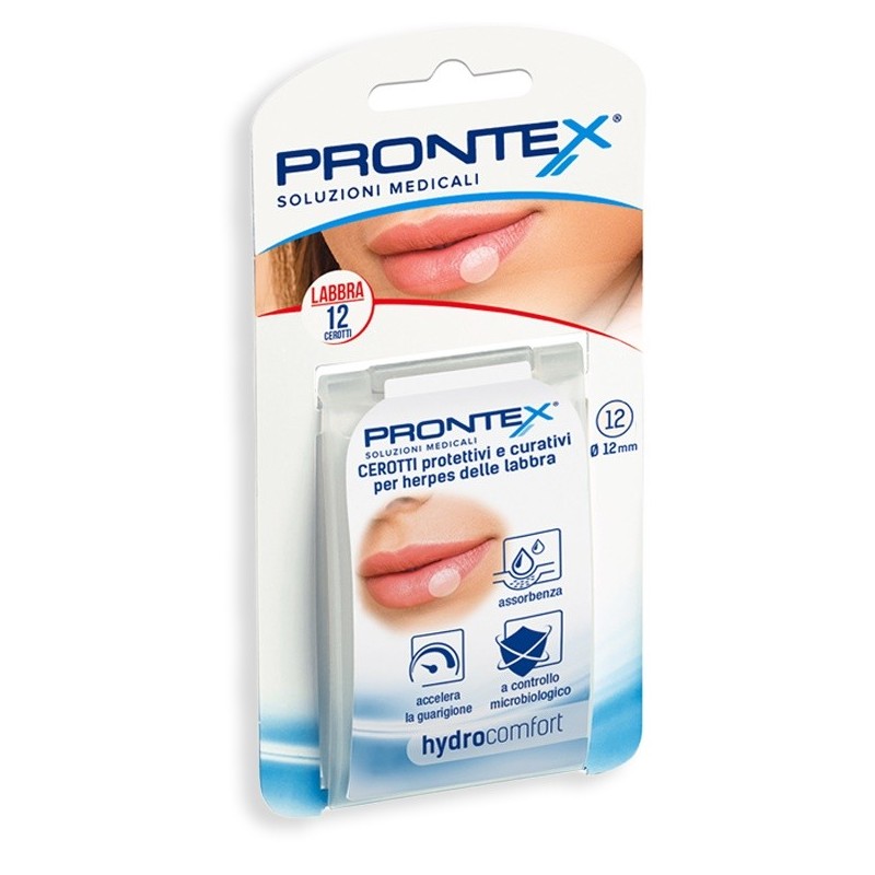 Prontex hydrocomfort herpes 12 pezzi