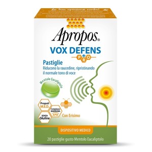 Apropos vox defens pro mentolo eucalipto 20 pastiglie